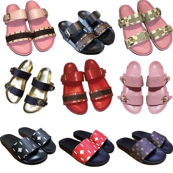 leather women's slippers luxury men's designer sandals classic buckle platform shoes fdashion printed beach shoes new non-slip cas, Black
leather women's slippers luxury men's designer sandals classic buckle platform shoes fdashion printed beach shoes new non-slip cas, Black