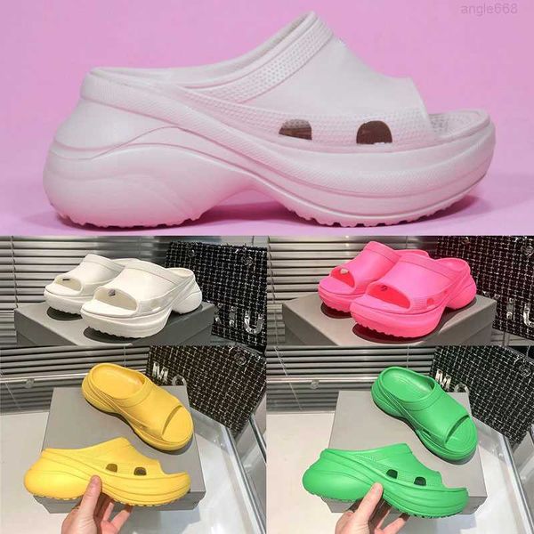 2023 wmns croc pool slide sandal women designer sandals wedge platform clogs waterproof shoes yellow thick bottom croos slippers slides, Black
2023 wmns croc pool slide sandal women designer sandals wedge platform clogs waterproof shoes yellow thick bottom croos slippers slides, Black