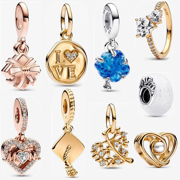 designer bracelet diy fit pandora charms necklace earstuds ring for women sparkling jewelry gifts wholesale of pure silver jewelry, Golden;silver
designer bracelet diy fit pandora charms necklace earstuds ring for women sparkling jewelry gifts wholesale of pure silver jewelry, Golden;silver