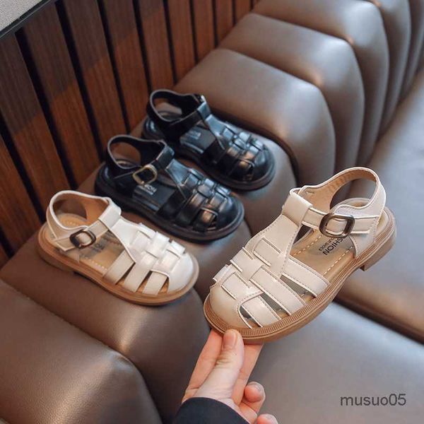 girls weave sandals 2023 summer new kids fashion toes wrapped boys roman simple non-slip flats breatheable casual shoes, Black;red
girls weave sandals 2023 summer new kids fashion toes wrapped boys roman simple non-slip flats breatheable casual shoes, Black;red