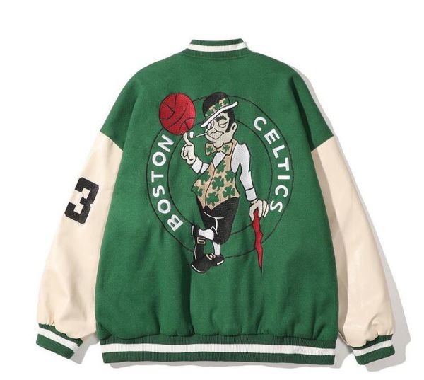 vintage oversized baseball jackets womens designer jacket long sleeve 33 rodman basket men coat, Black;brown
vintage oversized baseball jackets womens designer jacket long sleeve 33 rodman basket men coat, Black;brown