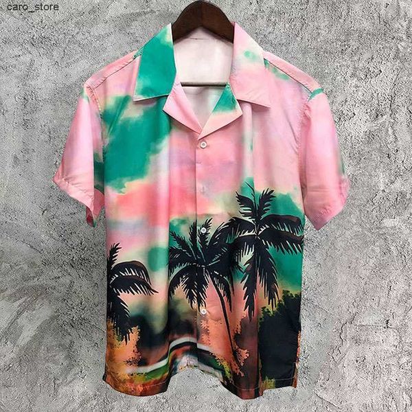 men's casual shirts 2023 men coconut tree print shirt lapel comfortable man shirt summer fashion hawaii short sleeve shirt homme camise, White;black
men's casual shirts 2023 men coconut tree print shirt lapel comfortable man shirt summer fashion hawaii short sleeve shirt homme camise, White;black