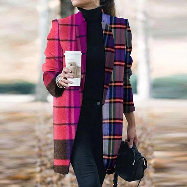 fur 2022 new vintage street slim woolen coats women long sleeve commute patchwork print overcoat casual winter wool cardigan jackets, Black
fur 2022 new vintage street slim woolen coats women long sleeve commute patchwork print overcoat casual winter wool cardigan jackets, Black
