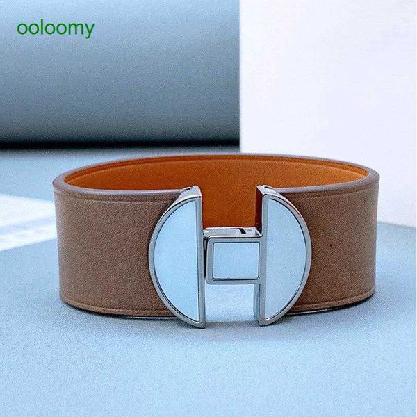 hemres designer bracelet layer cowhide h-buckle bracelet leather for women korean genuine punk with high-end quality lp3v, Black
hemres designer bracelet layer cowhide h-buckle bracelet leather for women korean genuine punk with high-end quality lp3v, Black