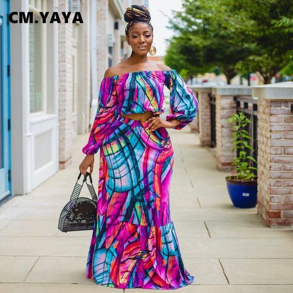 dress cm. yaya vrouwen set print off shoulder volledige mouw crop rijk straight losse lange rokken twee 2 stuk sets zomer outfit 20, White
dress cm. yaya vrouwen set print off shoulder volledige mouw crop rijk straight losse lange rokken twee 2 stuk sets zomer outfit 20, White