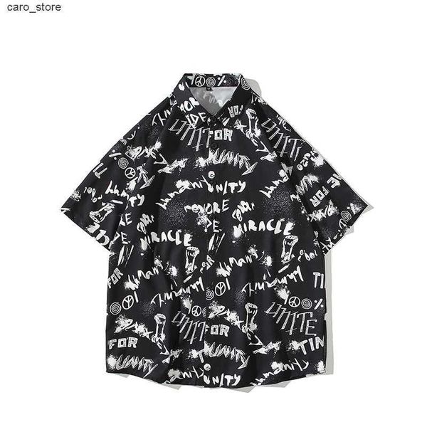 men's casual shirts graffiti shirt street style crop men women summer men's shirts 2023 short sleeve cool blouse korea oversized h, White;black
men's casual shirts graffiti shirt street style crop men women summer men's shirts 2023 short sleeve cool blouse korea oversized h, White;black