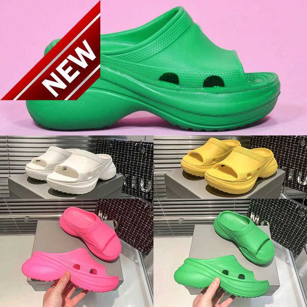 wmns croc pool slide sandal women designer sandals wedge platform clogs waterproof shoes yellow thick bottom croos slippers slides, Black
wmns croc pool slide sandal women designer sandals wedge platform clogs waterproof shoes yellow thick bottom croos slippers slides, Black