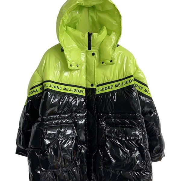 parkas 2022 new winter jacket down coats women parkas hooded glossy cotton warm casual parka padded coat female clothing, Black
parkas 2022 new winter jacket down coats women parkas hooded glossy cotton warm casual parka padded coat female clothing, Black
