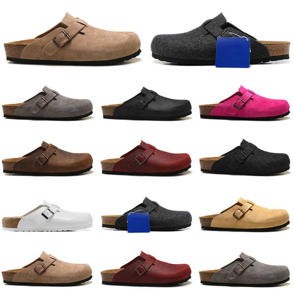 slippers boston clogs designer sandals men women slide slippers soft footbed clog suede leather buckle strap shoes woody sneakers motion cur, Black
slippers boston clogs designer sandals men women slide slippers soft footbed clog suede leather buckle strap shoes woody sneakers motion cur, Black