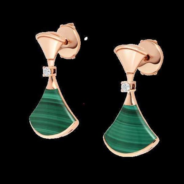 designer jewelry divas'dream women's earrings 18k diamond fritillaria skirt fan earrings classic fashion pendant, Golden
designer jewelry divas'dream women's earrings 18k diamond fritillaria skirt fan earrings classic fashion pendant, Golden