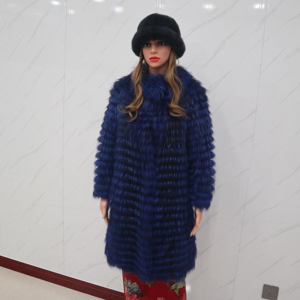 fur winter ladies fur coat real authentic natural fox fur clothes fashion warm silver fox fur line coat for ladies, Black
fur winter ladies fur coat real authentic natural fox fur clothes fashion warm silver fox fur line coat for ladies, Black