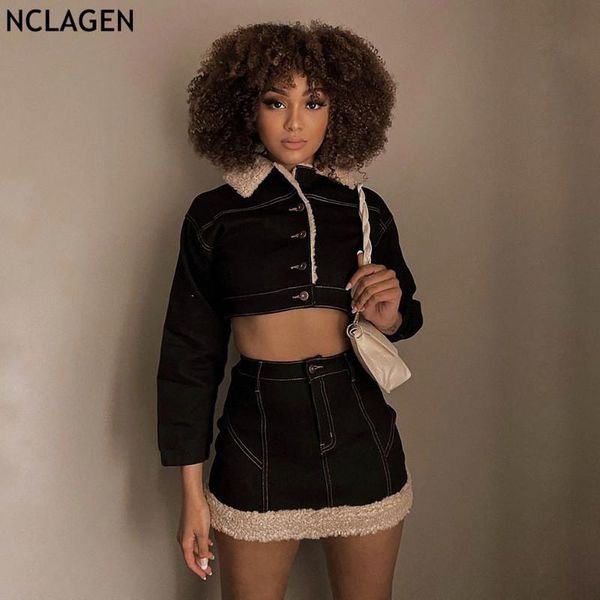 dresses nclagen lambswool patchwork skinny denim skirt 2021 new fashion autumn winter high waist hip package mini skirt women outfits, White;black
dresses nclagen lambswool patchwork skinny denim skirt 2021 new fashion autumn winter high waist hip package mini skirt women outfits, White;black