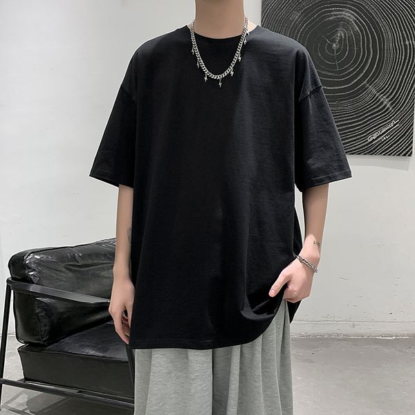 men's tshirts lappster men oversized graphic solid t shirts colorfuls 100% cotton mens white classical tee male short sleeve oneck 230, White;black
men's tshirts lappster men oversized graphic solid t shirts colorfuls 100% cotton mens white classical tee male short sleeve oneck 230, White;black