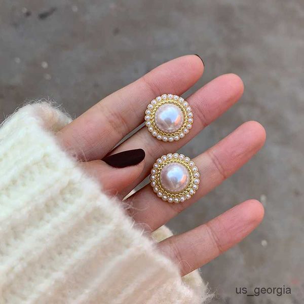stud caoshi trendy style imitation pearl design stud earrings for women exquisite daily wearable jewelry elegant wedding accessories, Golden;silver
stud caoshi trendy style imitation pearl design stud earrings for women exquisite daily wearable jewelry elegant wedding accessories, Golden;silver