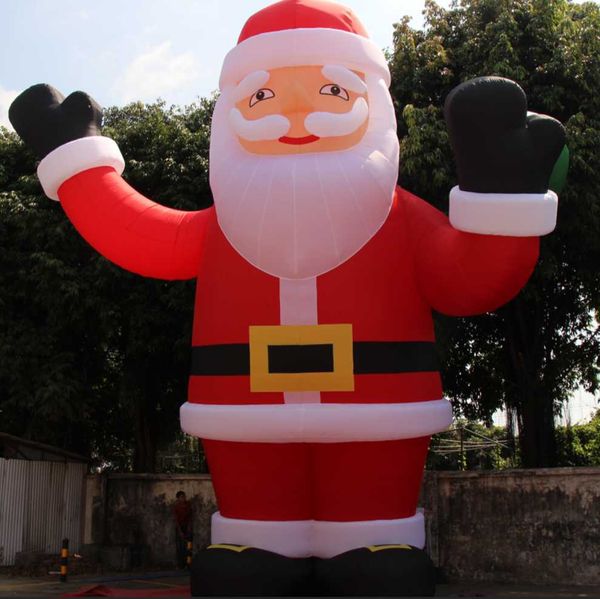 5m giant outdoor inflatables santa claus christmas decoration cartoon character led lighted interior with fan for new year
5m giant outdoor inflatables santa claus christmas decoration cartoon character led lighted interior with fan for new year