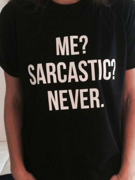 me sarcastic never letter print t shirt men short sleeve o neck loose tshirt summer men tee shirt clothes, White;black
me sarcastic never letter print t shirt men short sleeve o neck loose tshirt summer men tee shirt clothes, White;black