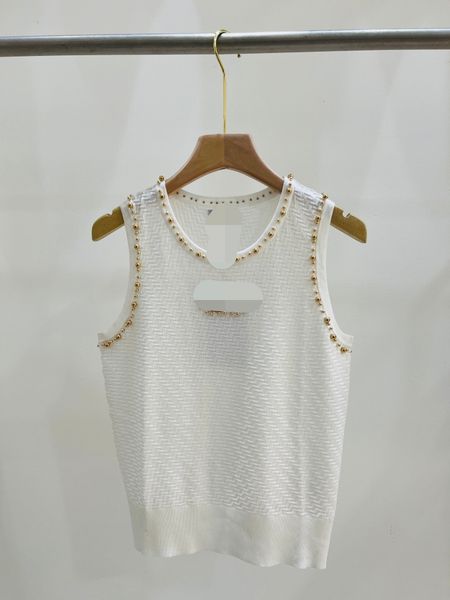 426 2023 runway summer brand same style sweater sleeveless black white. crew neck pullover striped fashion clothes womens qian, White;black
426 2023 runway summer brand same style sweater sleeveless black white. crew neck pullover striped fashion clothes womens qian, White;black