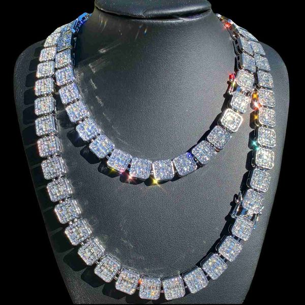 selling hip hop 10mm 14k gold plated ice outer tennis necklace 925 silver baguette vvs moissanite men's bracelet
selling hip hop 10mm 14k gold plated ice outer tennis necklace 925 silver baguette vvs moissanite men's bracelet