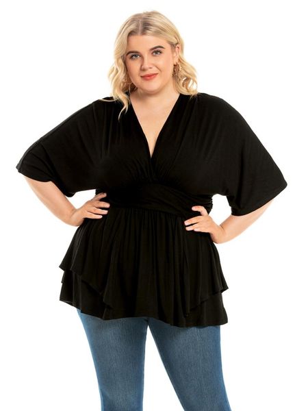 t-shirt 2022 summer womens clothing plus size short sleeve bandage casual and blouse fashion ladies 4xl 5xl 6xl, Black
t-shirt 2022 summer womens clothing plus size short sleeve bandage casual and blouse fashion ladies 4xl 5xl 6xl, Black