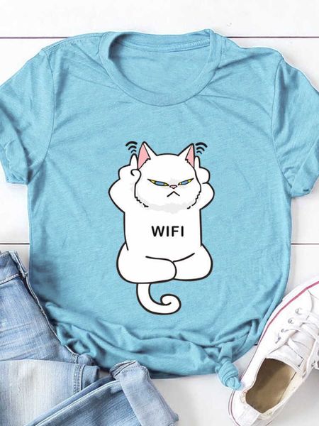 cute wifi cat print men t shirt short sleeve o neck loose men tshirt ladies tee shirt camisetas, White;black
cute wifi cat print men t shirt short sleeve o neck loose men tshirt ladies tee shirt camisetas, White;black