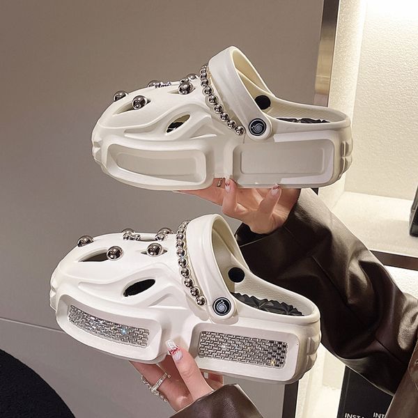 sandal s fashion charms clog slippers 2023 summer for girls outdoor ladies platform shoes 230503, Black
sandal s fashion charms clog slippers 2023 summer for girls outdoor ladies platform shoes 230503, Black
