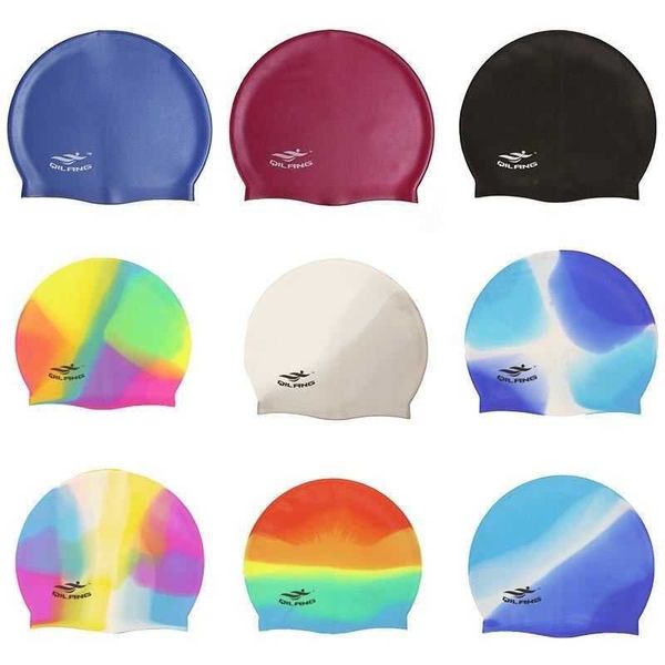swimming caps 2023 swimming cap silicone women men waterproof plus size colorful long hair sports high elastic adults swim pool hat j230502
swimming caps 2023 swimming cap silicone women men waterproof plus size colorful long hair sports high elastic adults swim pool hat j230502