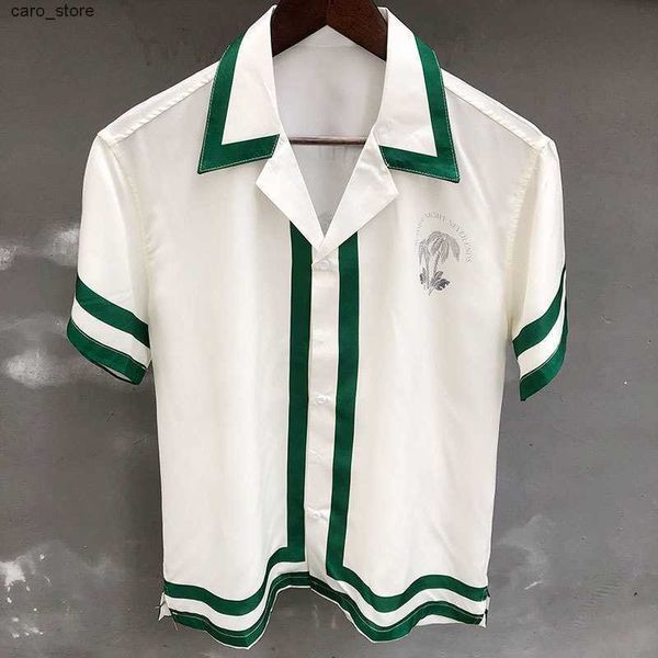 men's casual shirts green white contrasting color coconut tree print shirt short sleeve men shirt streetwear camisa masculina shirt mod, White;black
men's casual shirts green white contrasting color coconut tree print shirt short sleeve men shirt streetwear camisa masculina shirt mod, White;black