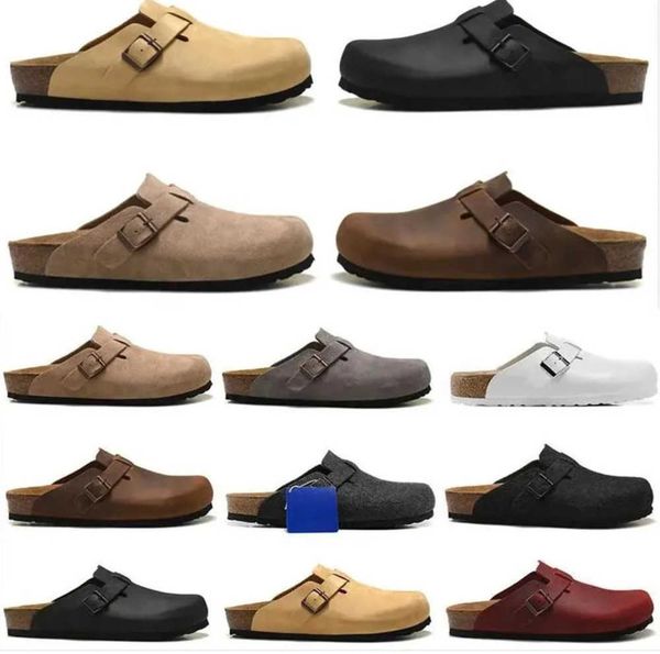 sandals boston clog men women designer slippers leather bag head pull cork flats mules woody loafers for lazy slipper brown black slides sli
sandals boston clog men women designer slippers leather bag head pull cork flats mules woody loafers for lazy slipper brown black slides sli