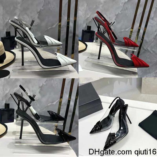 sandals 2023 designer luxury sheer pointed heel sandals ysl family womens genuine leather black/white/red closed-toe sandal ladys one strap
sandals 2023 designer luxury sheer pointed heel sandals ysl family womens genuine leather black/white/red closed-toe sandal ladys one strap
