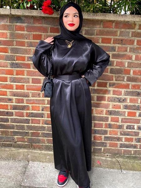 dress plain 2piece muslim sets wide sleeves abaya dress matching chiffon hijab scarf islam clothing dubai turkish modesty ramadan eid, White
dress plain 2piece muslim sets wide sleeves abaya dress matching chiffon hijab scarf islam clothing dubai turkish modesty ramadan eid, White