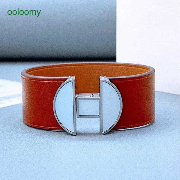 hemres designer bracelet layer cowhide h-buckle bracelet leather for women korean genuine punk with high-end quality nd98, Black
hemres designer bracelet layer cowhide h-buckle bracelet leather for women korean genuine punk with high-end quality nd98, Black