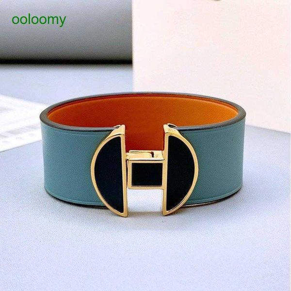 hemres designer bracelet layer cowhide h-buckle bracelet leather for women korean genuine punk with high-end quality snev, Black
hemres designer bracelet layer cowhide h-buckle bracelet leather for women korean genuine punk with high-end quality snev, Black