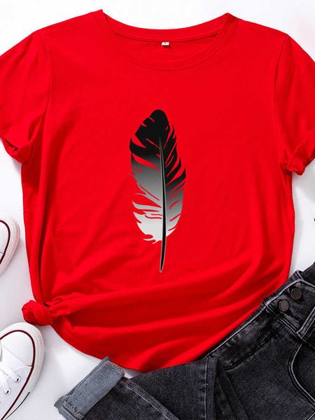 black feather print t shirt men short sleeve o neck loose tshirt summer men tee shirt camisetas, White;black
black feather print t shirt men short sleeve o neck loose tshirt summer men tee shirt camisetas, White;black