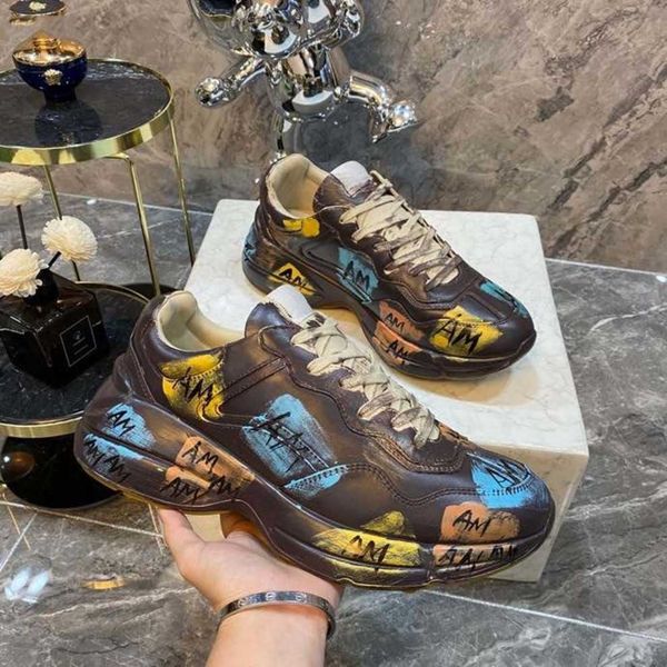 handmade famous quality designer shoes real leather ggs''gg multicolor gradient technical sneakers men women fashion shoe trainers
handmade famous quality designer shoes real leather ggs''gg multicolor gradient technical sneakers men women fashion shoe trainers