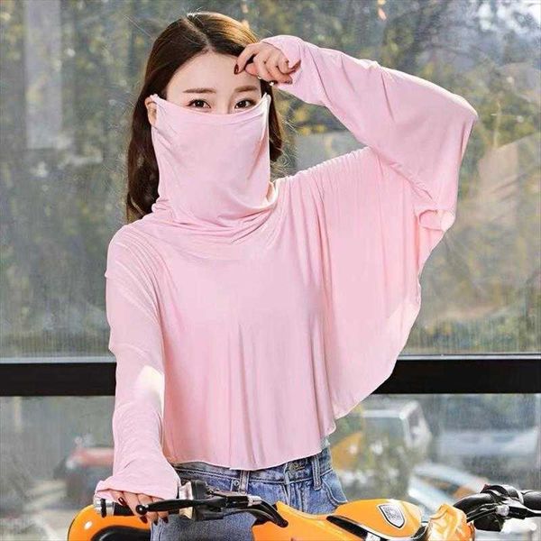 sunscreen shawl womens jacket summer ice silk breathable thin sun mask cover full, Black;brown
sunscreen shawl womens jacket summer ice silk breathable thin sun mask cover full, Black;brown