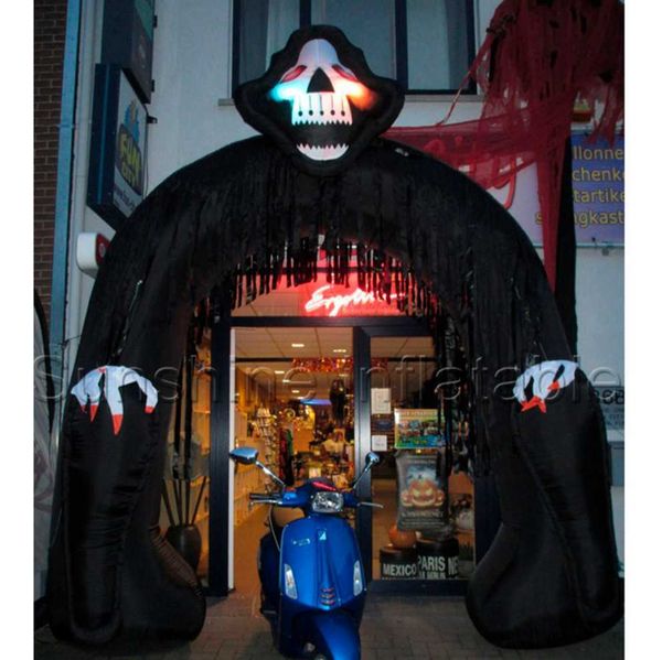4x4.3m13x14ft airblown outdoor decoration inflatable halloween arch with grim reaper for holiday use
4x4.3m13x14ft airblown outdoor decoration inflatable halloween arch with grim reaper for holiday use