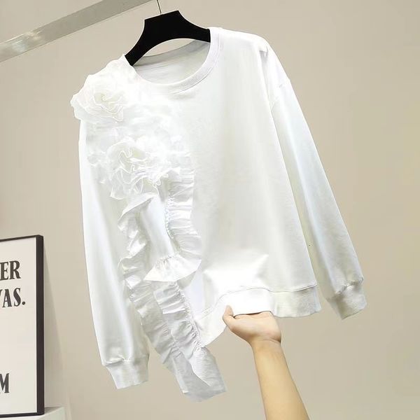 women's t-shirt korean shirt for women floral tshirts o-neck long sleeve casual white t shirts y2k fashion clothes t-shirt tees ropa
women's t-shirt korean shirt for women floral tshirts o-neck long sleeve casual white t shirts y2k fashion clothes t-shirt tees ropa