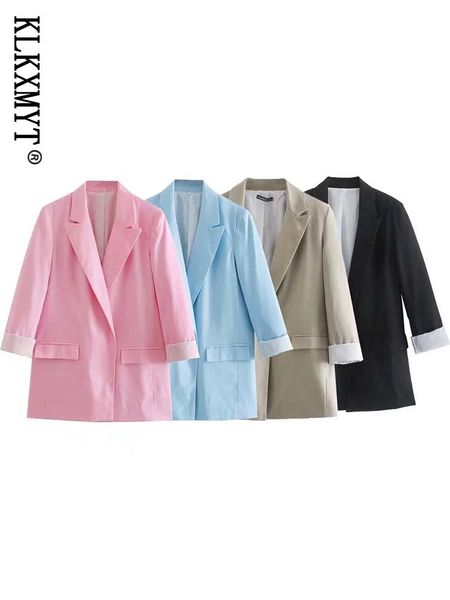 pants women blazer jacket 2022 traf fashion solid linen casual blazers coat vintage long sleeve female outerwear chic, White
pants women blazer jacket 2022 traf fashion solid linen casual blazers coat vintage long sleeve female outerwear chic, White