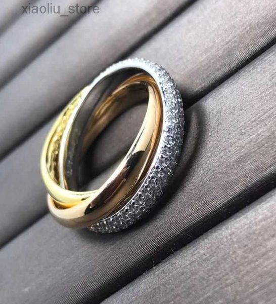 band rings trinity ring series luxury brand official reproductions classic style q, Silver
band rings trinity ring series luxury brand official reproductions classic style q, Silver