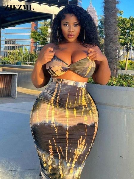 dress tie dyeing print 2 two piece set short backless strapless crop and high waist skinny kneelength skirt loungewear suit, White
dress tie dyeing print 2 two piece set short backless strapless crop and high waist skinny kneelength skirt loungewear suit, White
