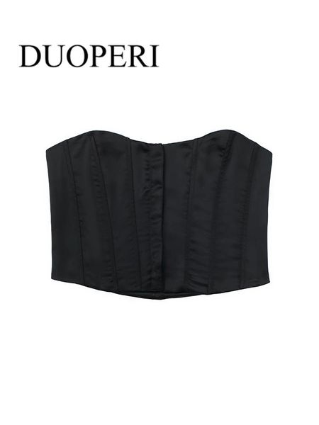 tanks duoperi women fashion folds tanks vintage strapless zipper fly female camis chic outfits mujer, Black;white
tanks duoperi women fashion folds tanks vintage strapless zipper fly female camis chic outfits mujer, Black;white