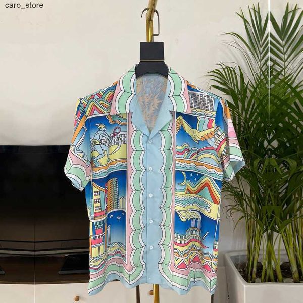 men's casual shirts men summer harajuku printed shirts holiday short sleeve beach hawaiian shirt for men clothing tee shirt camisas y, White;black
men's casual shirts men summer harajuku printed shirts holiday short sleeve beach hawaiian shirt for men clothing tee shirt camisas y, White;black