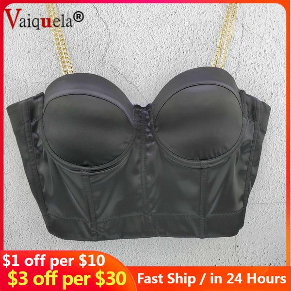 t-shirt mesh push up bralet women's corset bustier bra night club party solid chain shoulder strap camisole influencer fresh jacket, White
t-shirt mesh push up bralet women's corset bustier bra night club party solid chain shoulder strap camisole influencer fresh jacket, White