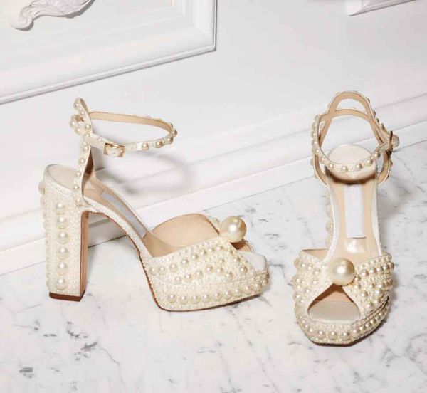 luxury wedding bride shoe sacaria sandal dress wedding womens shoes pearl-embellished satin platform sandals pearl high heels ladies pumps s, Black
luxury wedding bride shoe sacaria sandal dress wedding womens shoes pearl-embellished satin platform sandals pearl high heels ladies pumps s, Black