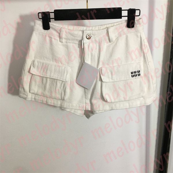 fashion shorts skirts summer designer white shorts embroidery letter mini denim skirt for womens, White;black
fashion shorts skirts summer designer white shorts embroidery letter mini denim skirt for womens, White;black