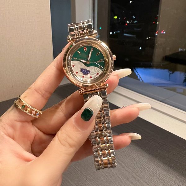 fashion luxury lady watch brand designer 32mm women watches stainless steel band quartz water resistant wristwatch for womens christmas birt, Slivery;brown
fashion luxury lady watch brand designer 32mm women watches stainless steel band quartz water resistant wristwatch for womens christmas birt, Slivery;brown