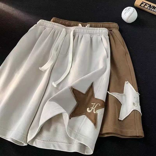 men's shorts 2023 summer new men's shorts loose casual elastic waist star pattern short pants american high street sweatpants j230, White;black
men's shorts 2023 summer new men's shorts loose casual elastic waist star pattern short pants american high street sweatpants j230, White;black