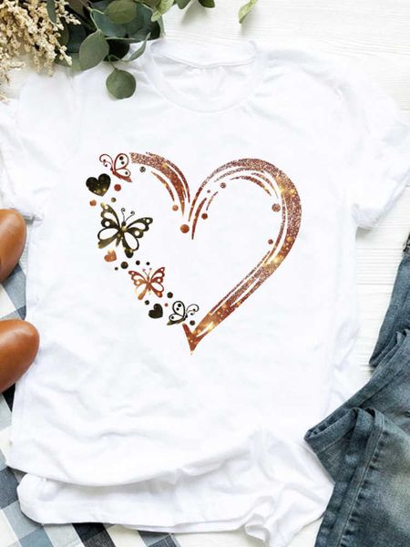 men lady t shirt butter heart printed tshirt ladies short sleeve loose tee shirt men female clothes graphic t-shirt, White;black
men lady t shirt butter heart printed tshirt ladies short sleeve loose tee shirt men female clothes graphic t-shirt, White;black