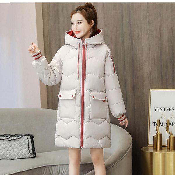 leather winter jacket coat women hooded long down parkas female wadded jacket outerwear thicken down cottonpadded jacket snow antisnow, Black
leather winter jacket coat women hooded long down parkas female wadded jacket outerwear thicken down cottonpadded jacket snow antisnow, Black