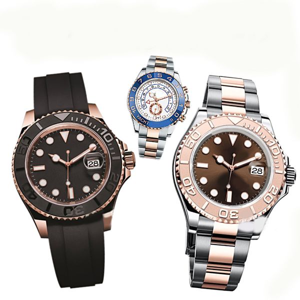 rlx mens watches designer 44mm automatic date watch 904l stainless steel strap sapphire st9 montre de luxe gold yacht watches oyster watches, Slivery;brown
rlx mens watches designer 44mm automatic date watch 904l stainless steel strap sapphire st9 montre de luxe gold yacht watches oyster watches, Slivery;brown